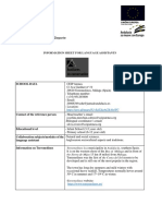 Ficha de Informacion para Auxiliares de Conversacion INGLES 1