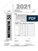 Form 1 PAT Maths 2021