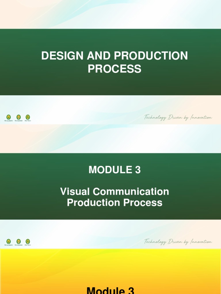 Design and Production Process PDF