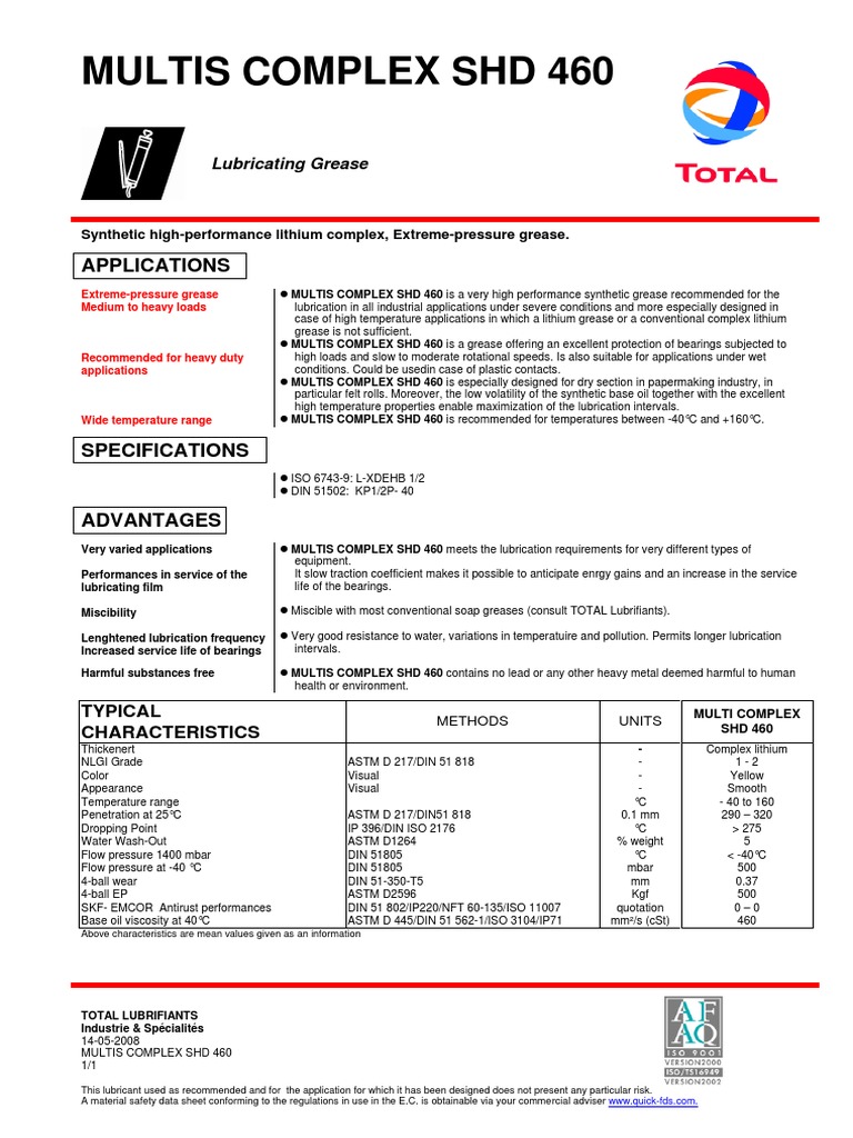 Tds Total Multis Complex SHD 460 O8k 201412 en | Download Free PDF ...