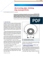 Feasibility of Decreasing Pipe Sticking Probability Using Nanoparticles