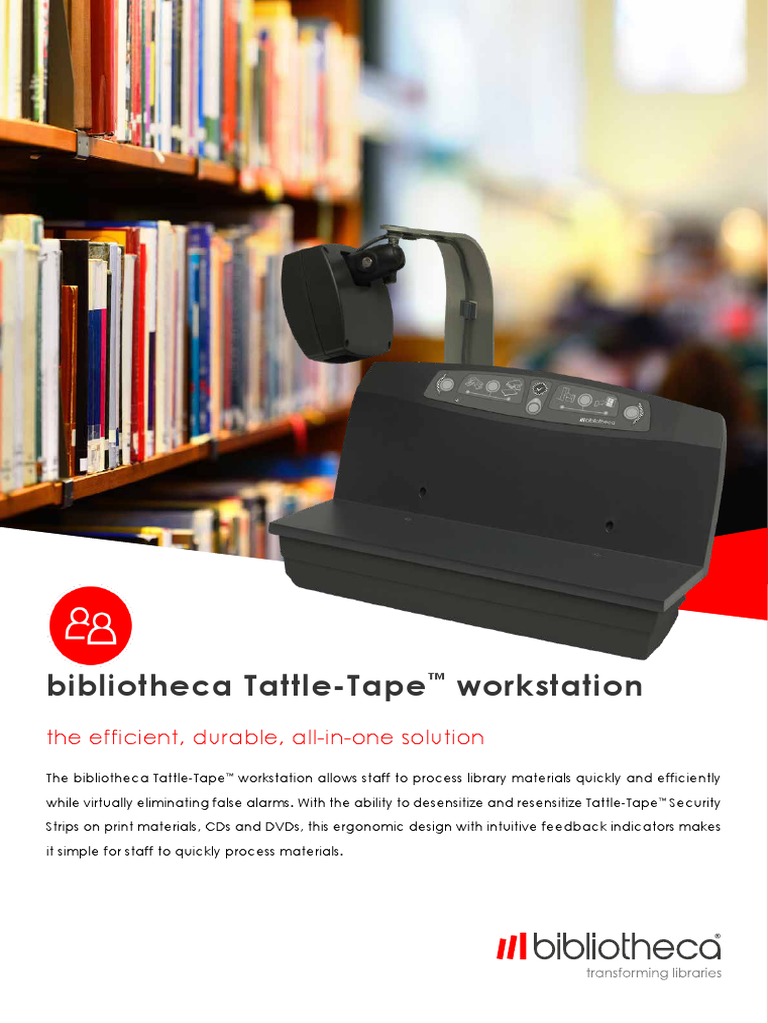 G-LBDA1361NA 002 Tattle-Tape Workstation Datasheet LR2 | PDF | Image ...
