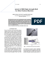 06 - The Development of M48 Highâ Strength Bolt Steel For Wind Turbine Machine