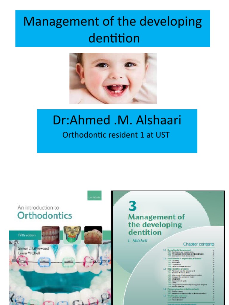 Managing Developing Dentition Issues | PDF | Tooth | Dental Anatomy