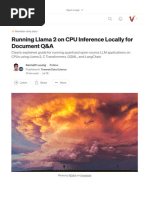 Running Llama 2 On CPU Inference Locally For Document Q&A - by Kenneth Leung - Jul, 2023 - Towards Data Science