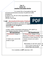 Topic 11 Annex 15 Aeronautical Information Service