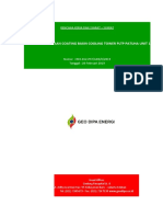 Pekerjaan Coating Basin Cooling Tower PLTP Patuha Unit 1: Rencana Kerja Dan Syarat - Syarat