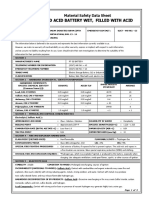 MSDS Lead Acid Battery Wet-Filled With Acid Rev - Apr12