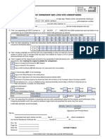 Form No. NTC 1 - 24 AFFIDAVIT OF OWNERSHIP AND LOSS WITH UNDERTAKING (Signed)