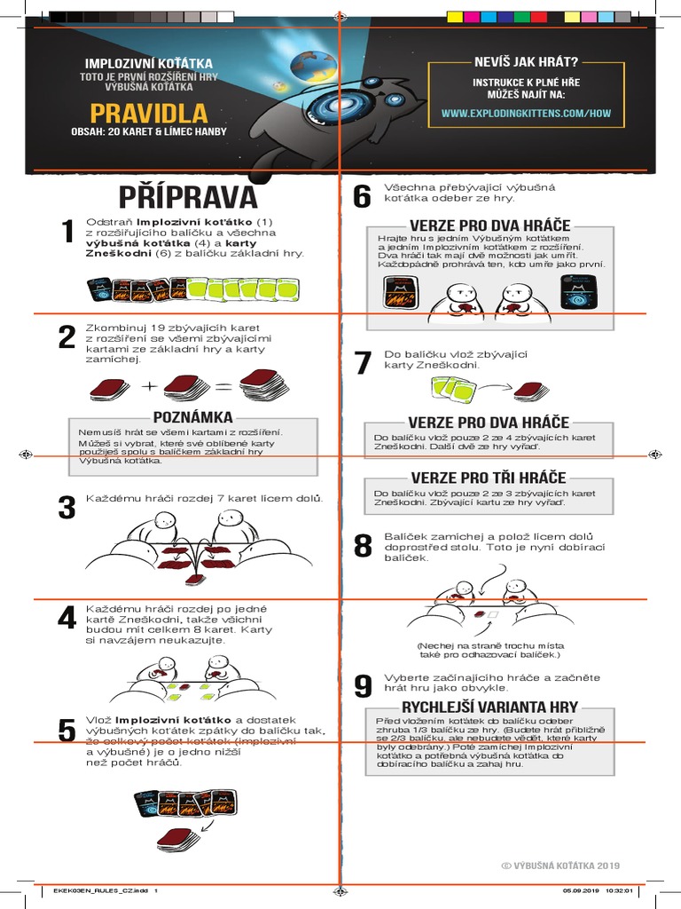 Imploding-Kittens Rules CZ | PDF