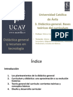 3 Didactica General Bases Curriculum