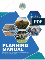Sindh Planning Manual