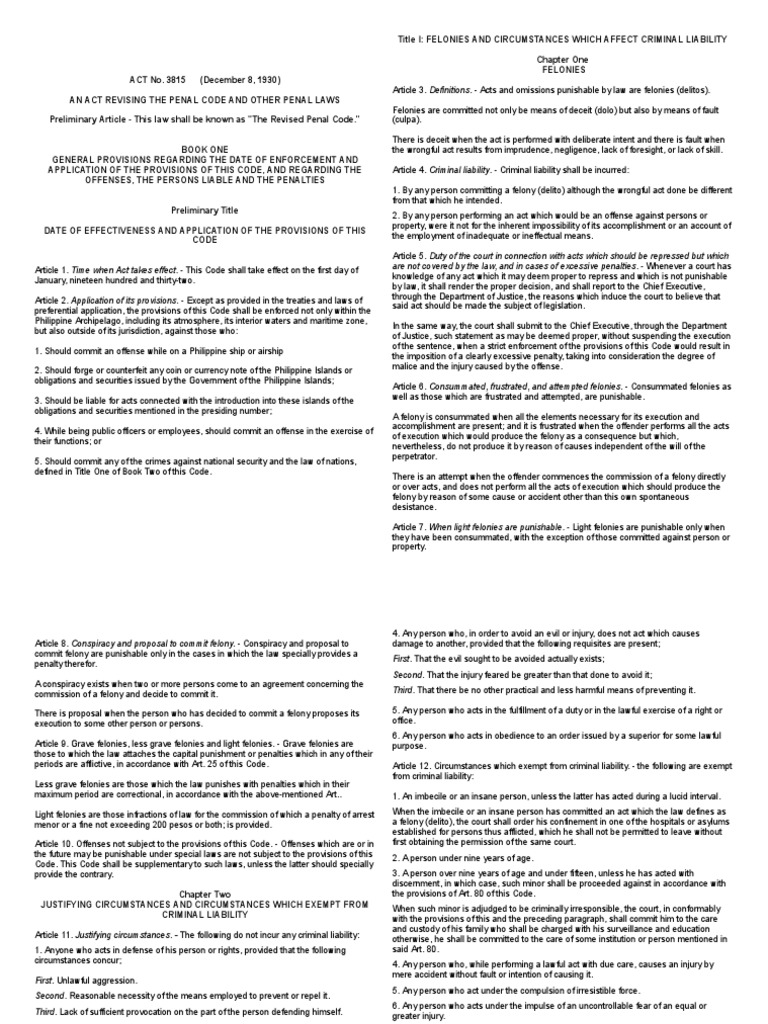 an-act-revising-the-penal-code-and-other-penal-laws-pdf-pardon-felony