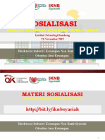 Sosialisasi IKNB Syariah ITB