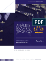 Análisis Examen Teoria Inspector Depol 2020