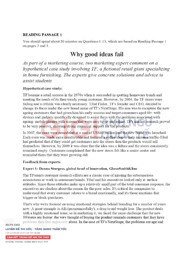 Test 5 Reading | PDF