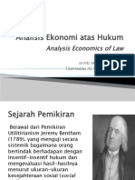 Analisa Ekonomi Atas Hukum Pertemuan 7
