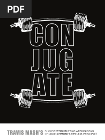 Conjugate Weightlifting