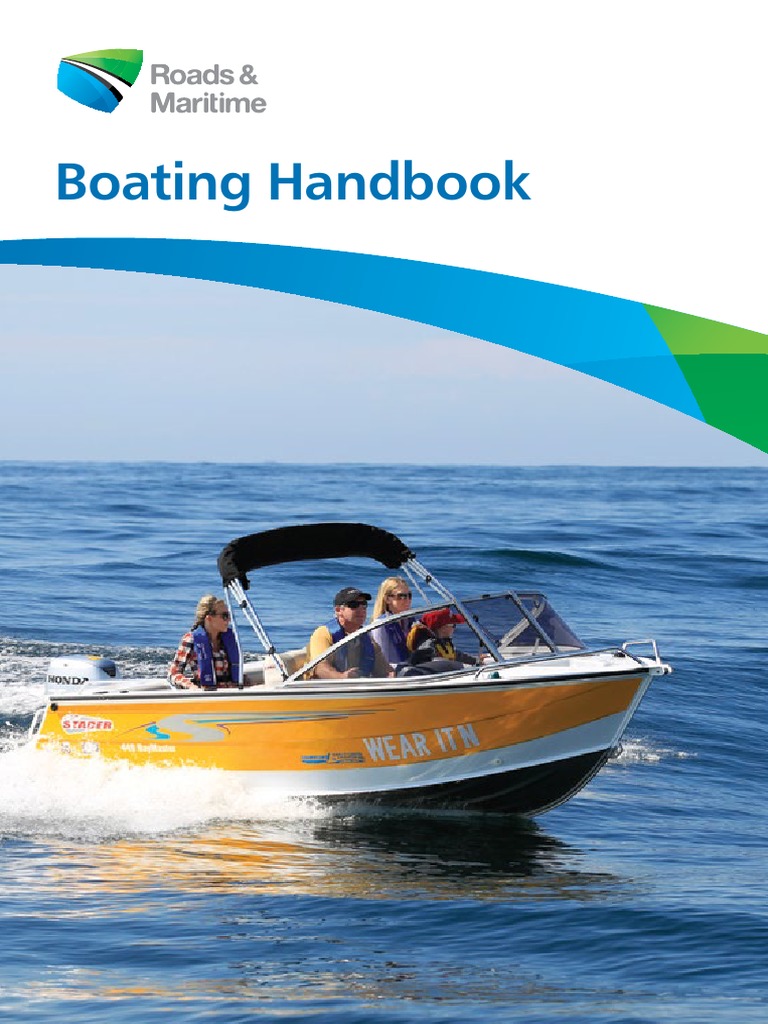 Roads and Maritime Boating Handbook PDF Driver's License Identity