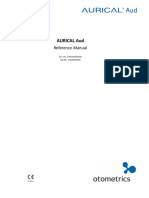 AURICAL Aud - Ref Manual