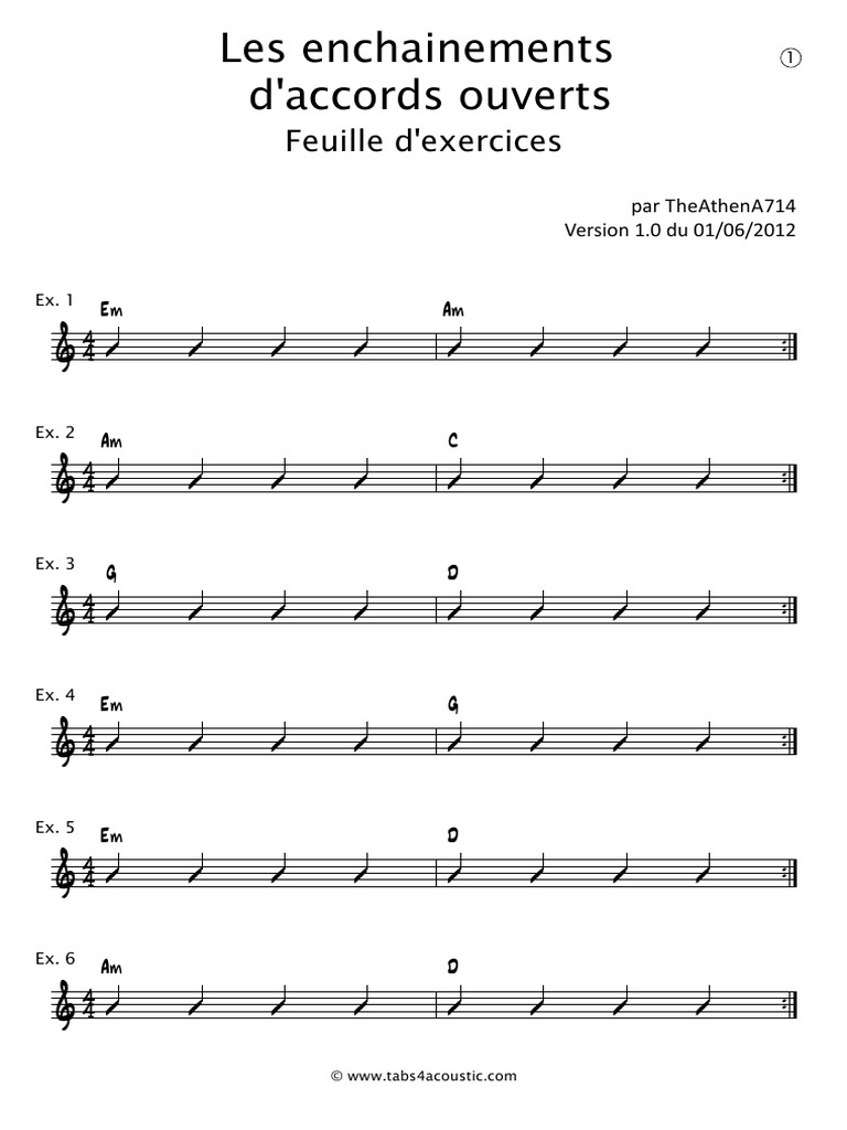 exercicelesenchainementsdaccordsdepuissance PDF