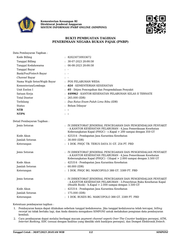 Pt. PBD, 30-07-2023 | PDF | Pengelolaan Keuangan & Uang