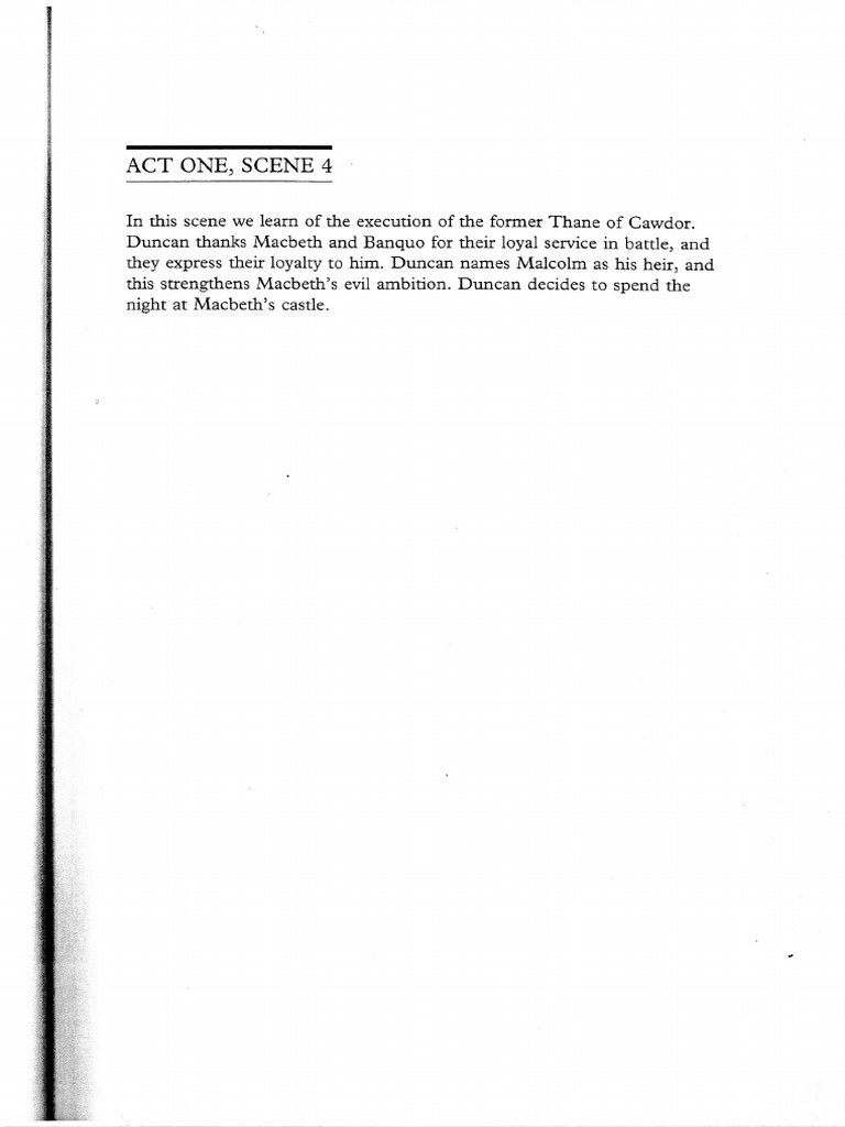Act 1 Scene 4 | PDF