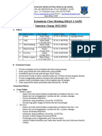 Jadwal Ketentuan CM