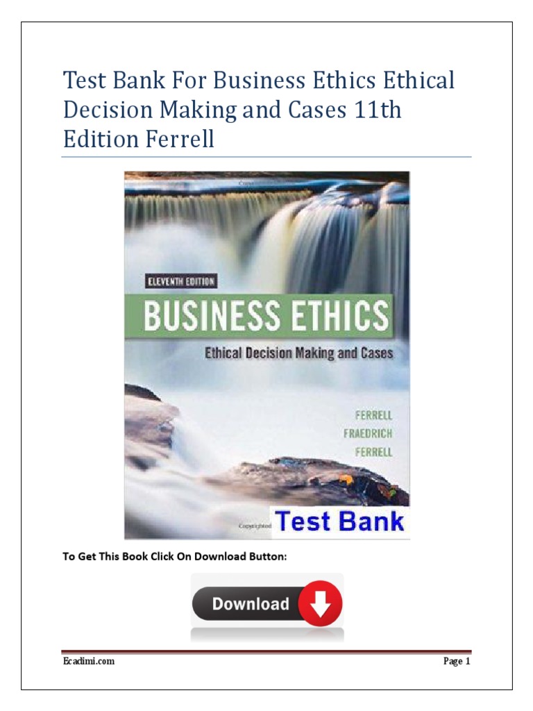 BUSINESS ETHICS FERRELL 8TH EDITION PDF visual data 6