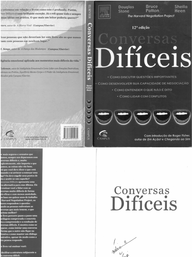 Conversas Dificeis | PDF