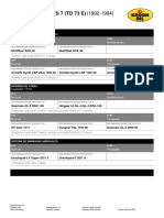 Recomendación de Productos Volvo (EU) FS-7 FS 7 (TD 73 E) (1992-1994)