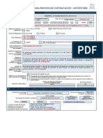 Convocatoria para Proceso de Contratacion - Gestion 2023: Datos Del Procesos de Contratación