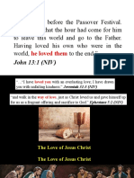 He Loved Them: John 13:1 (NIV)