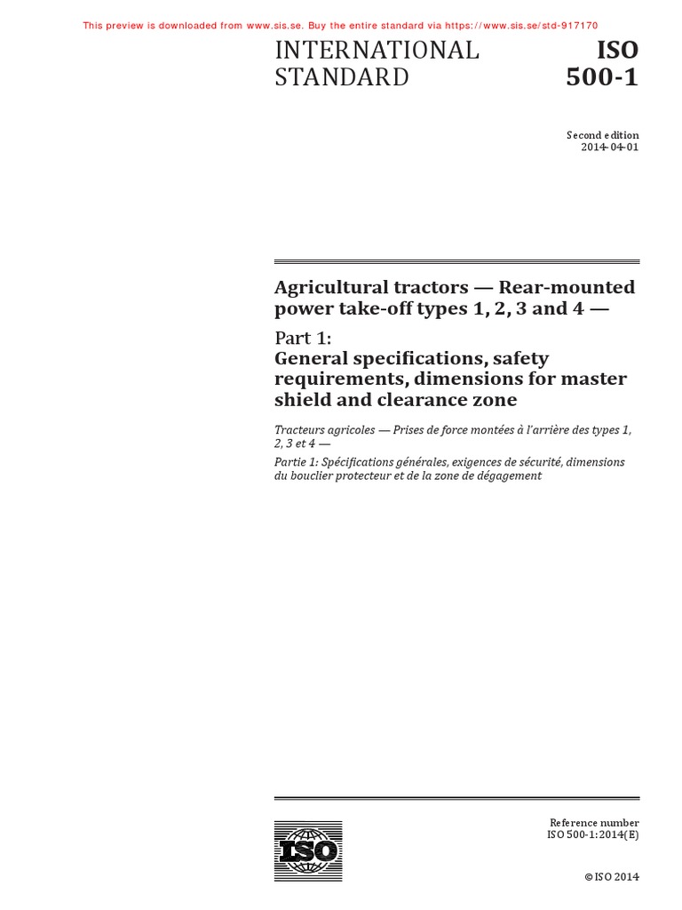 Iso 500 1 2014 en PDF | PDF