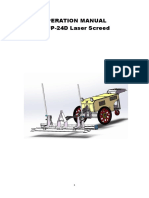 FDJP-24D Laser Screed Operation Manual