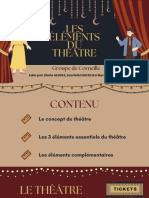 Les Éléments Du Théâtre-Groupe de Corneille