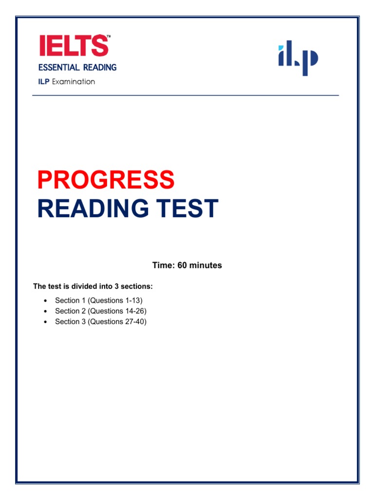 Progress Reading Test TOEIC MASTERY PDF