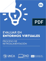 04 Evaluar en Entornos Virtuales - Proceso de Retroalimentación