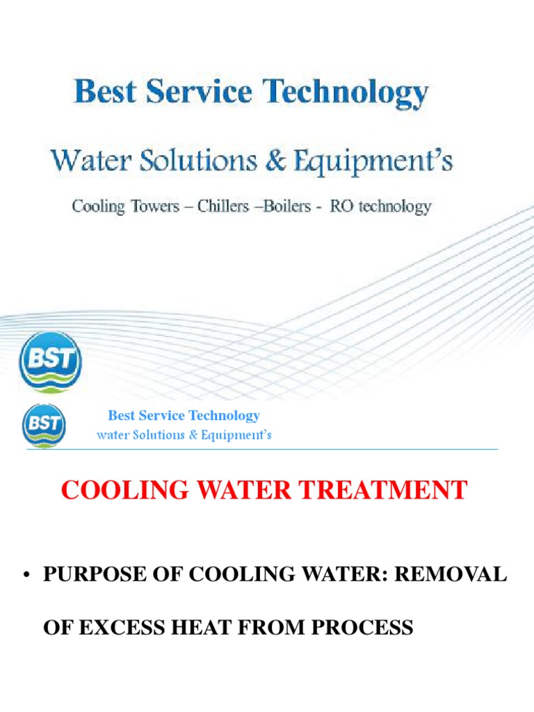 Cooling Water Systems | Download Free PDF | Corrosion | Water