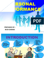 Personal Performanace New by BD