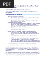 ASME Boiler Feedwater Quality Guidelines | PDF | Boiler | Water