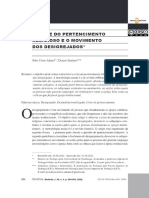 Vista Do A CRISE DO PERTENCIMENTO RELIGIOSO E O MOVIMENTO DOS DESIGREJADOS