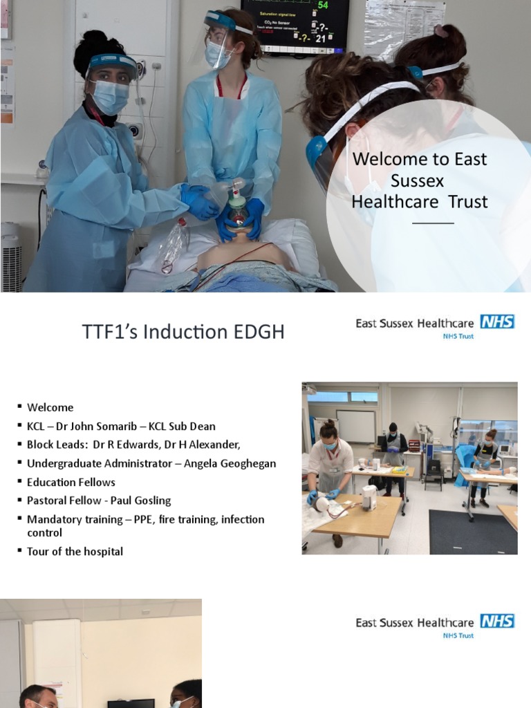 East Sussex Healthcare Induction Guide | PDF | Nursing | Health Care