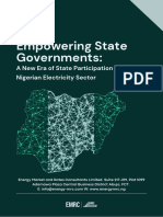 Empowering State Governments A New Era of State Participation in The Nigerian Electricity Sector - EMRC
