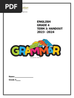 4.3 Grade 4 English Handout Term 3 2023#