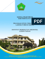 Modul Praktikum Bakteriologi I