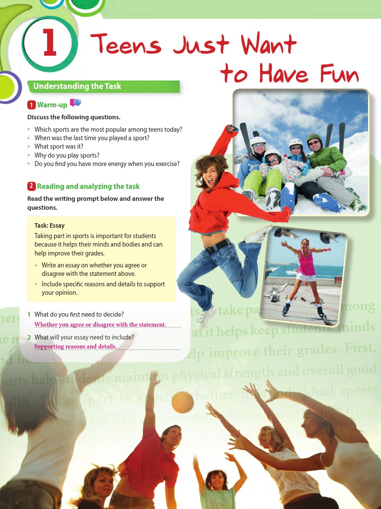Ecce writing unit 1 2022 te 1 pdf sports part of speech