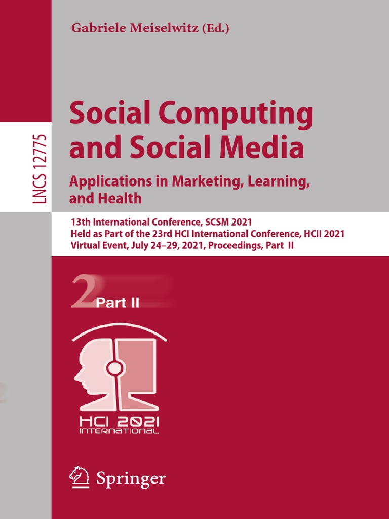 Gabriele Meiselwitz (2021) PDF Interaction Advertising