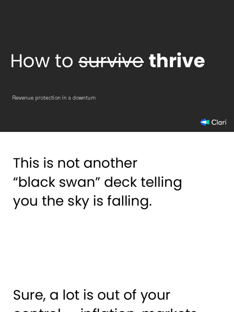 Revenue Leak Clari Pdf Customer Relationship Management Sales