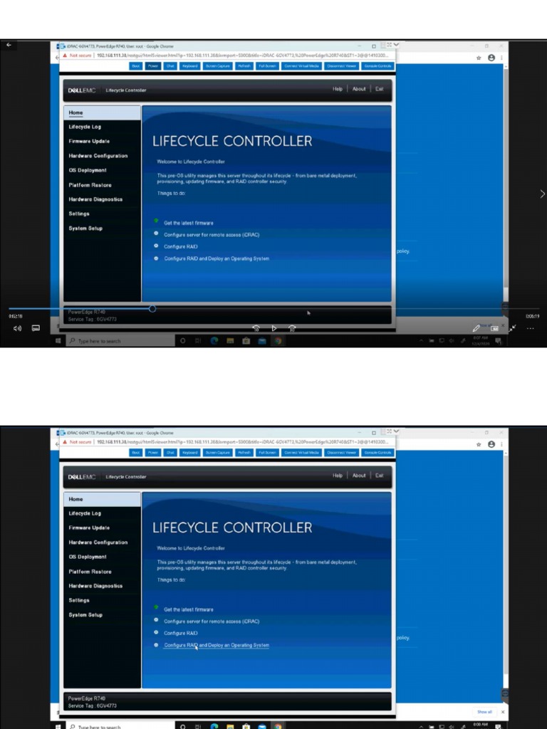 OS Installion in Lifecycle Controller(IDRAC) PDF